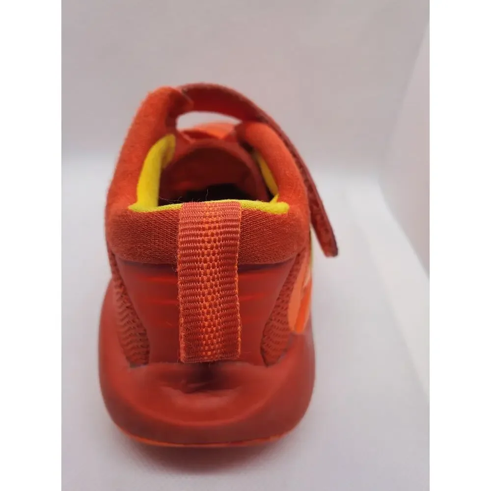 Nike IsoFly PS Total Orange Kids Basketball Shoes FQ7670-800 Sneakers Size 8C